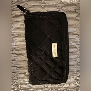 Vera Bradley Black Quilted Wallet
